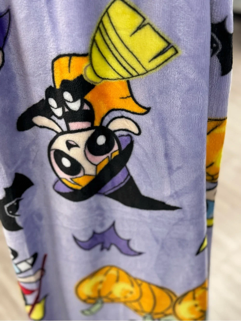 Lavender Plush Throw Blanket - Official Character Design
